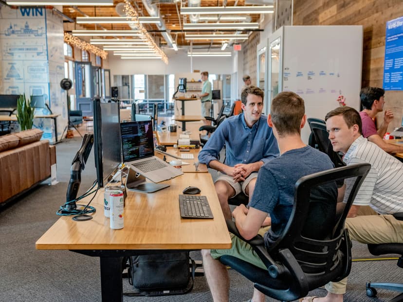 Team in office