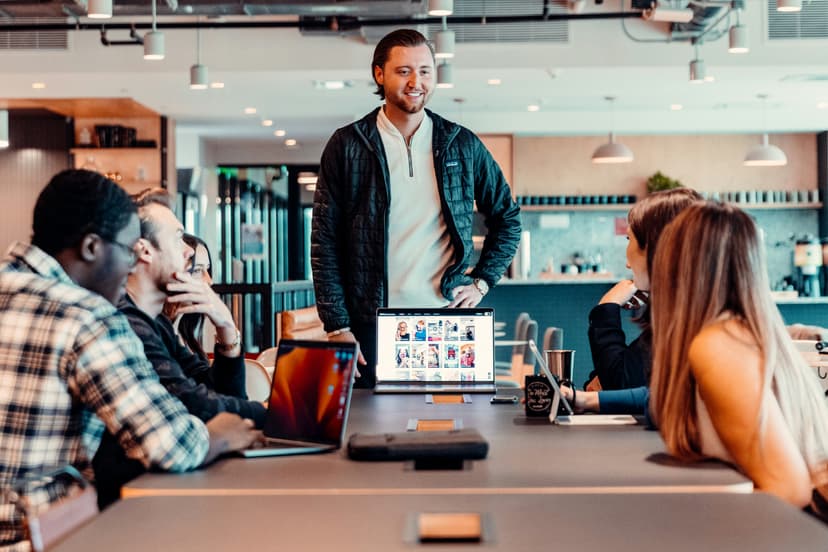 Team in office